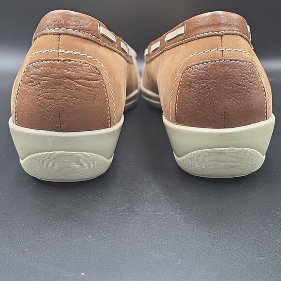 Softspots Ally Loafer Slip On Comfort Boat Shoe Leather Women's 11 CBKJ11 New - Picture 11 of 12